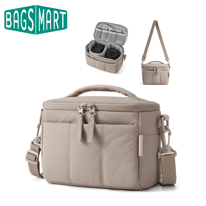 Photography Lighting Equipment Bags - BAGSMART Gevoerde cameratas met verstelbare riem,