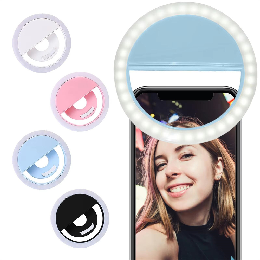 Photography Lighting Spotlight - LED Selfie Fill Light USB Oplaadbare