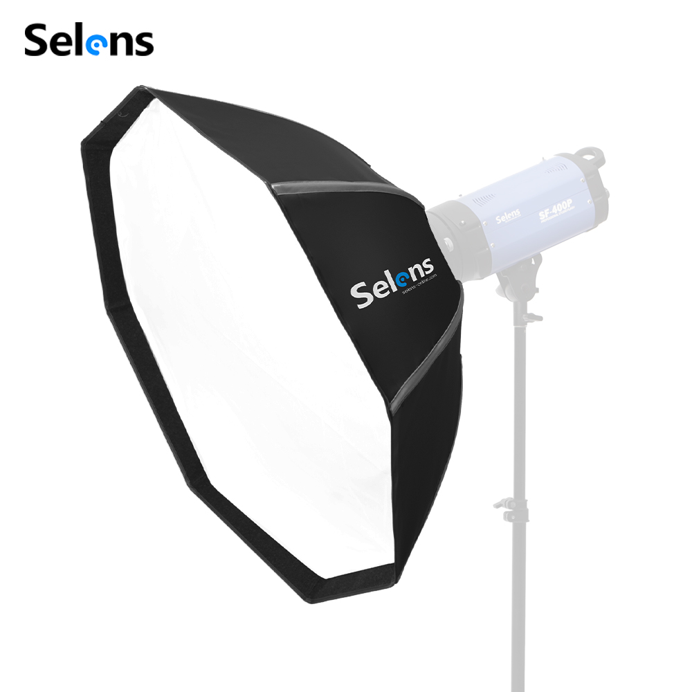 Photography Umbrella Lighting Setup - Selens 82/105cm paraplu softbox + Bowens-bevestiging,