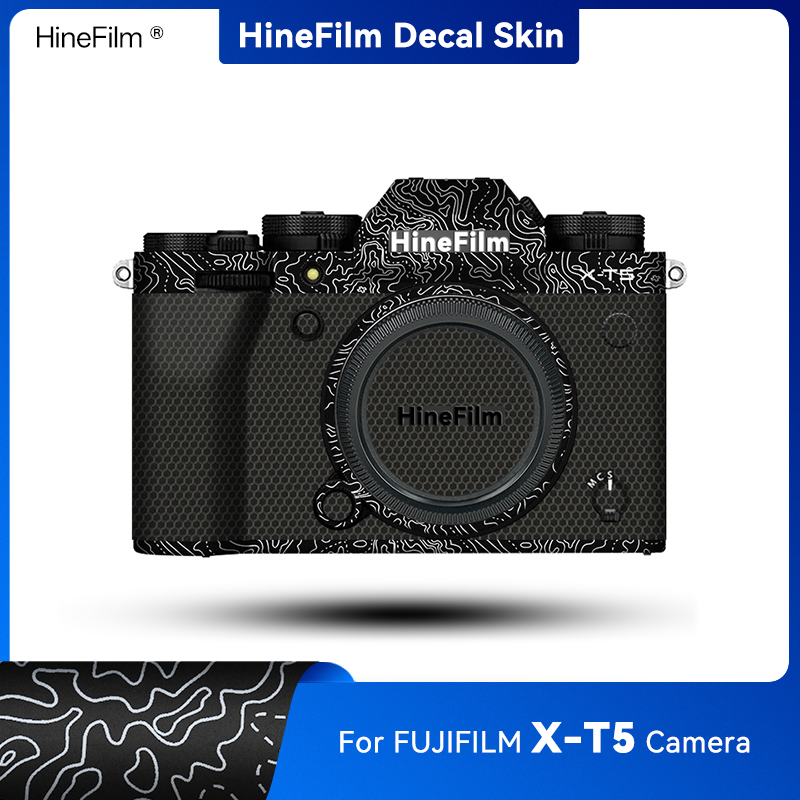 Fujifilm Camera X-T5 - Hinefilm Skin voor Fuji XT5 Camera