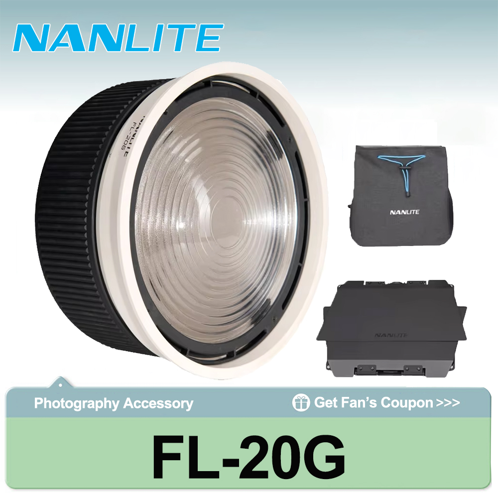 Photography Lighting Tools - Nanlite FL-20G Fresnel-lens Bowens-bevestiging 10 °