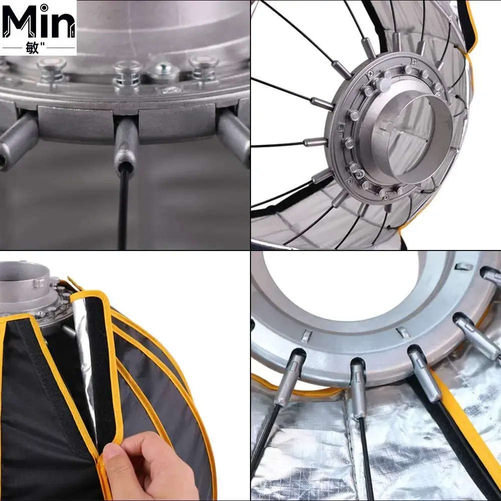 Photography Umbrella Lighting Setup - 35 inch 90cm snel op te
