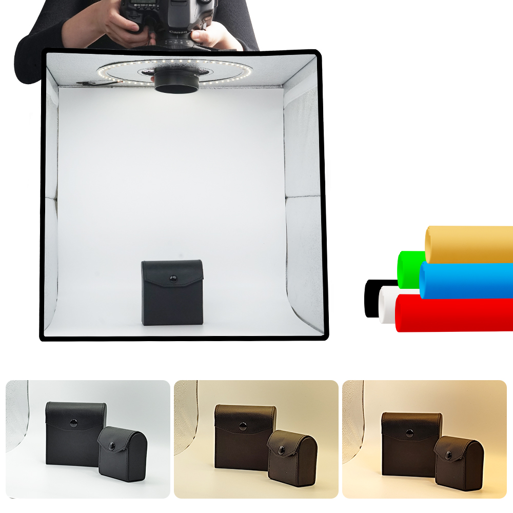 Photography Lighting Case - Lightdow Dimbare Fotodoos LED Licht Kamer