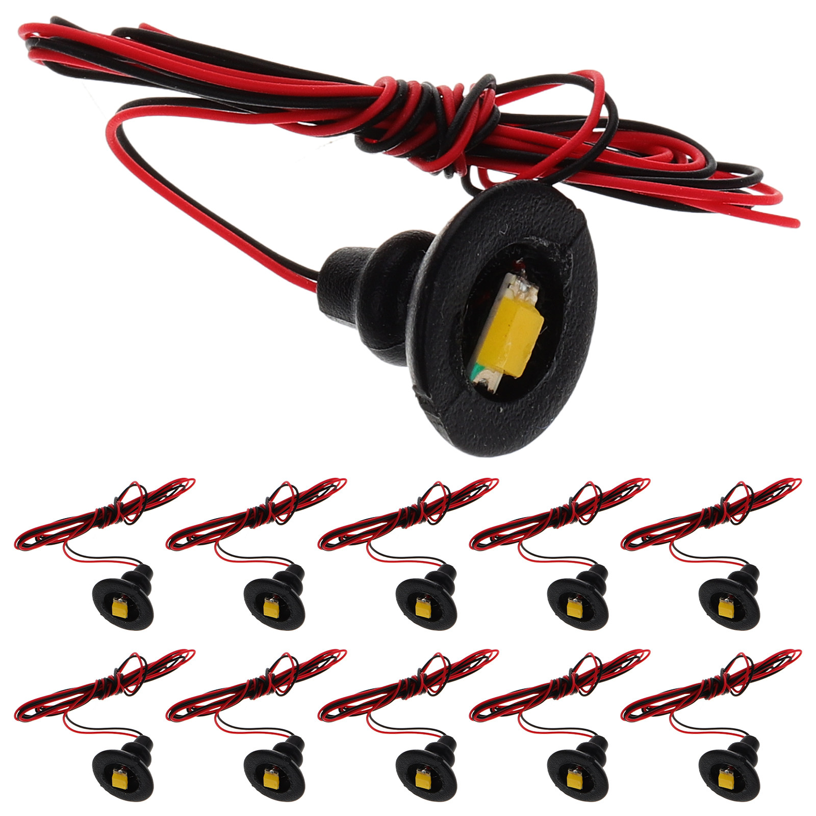 Photography Lighting Simulation - 12 stuks wandplafondlamp miniatuur LED-verlichting realistische