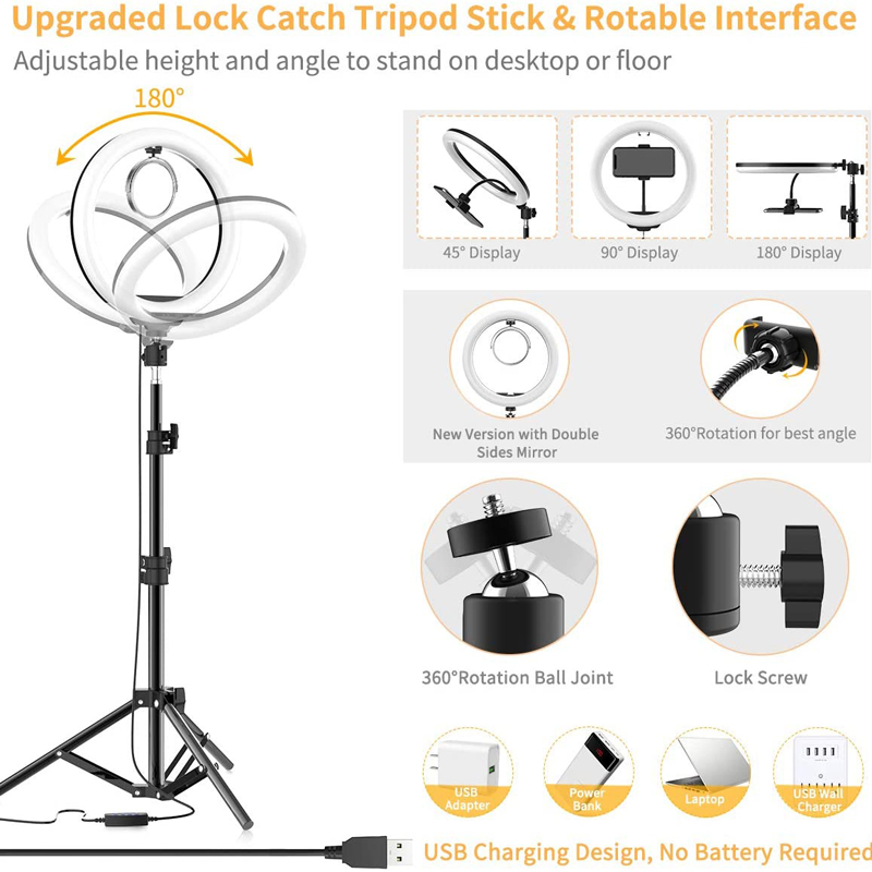 16/26/33cm Selfie Ring Licht F - Photography Lighting Wand recensie en prijs