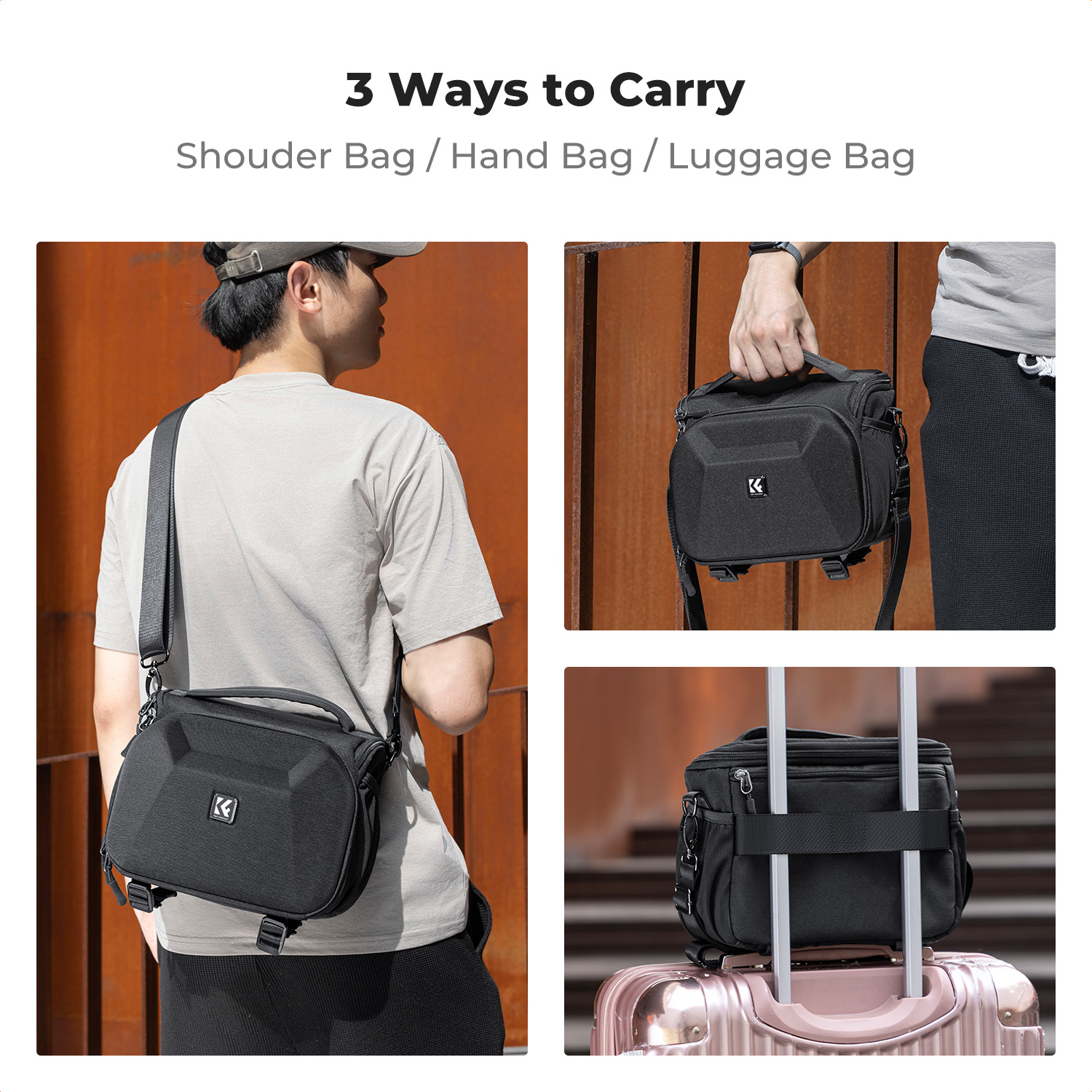 K&F CONCEPT Lichtgewicht, robu - Photography Lighting Equipment Bags recensie en prijs
