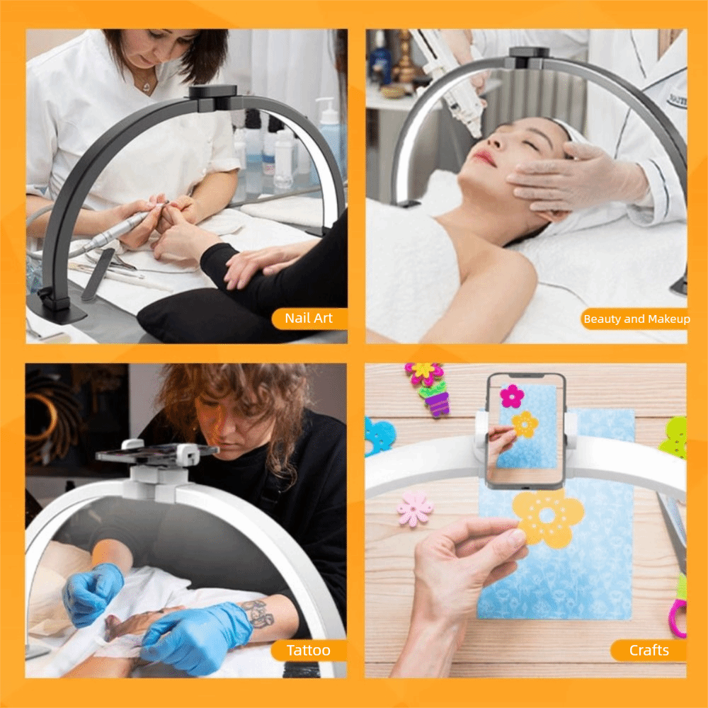Dimbare Halve Maan Nagellamp 1 - Photography Lighting No Shadows recensie en prijs
