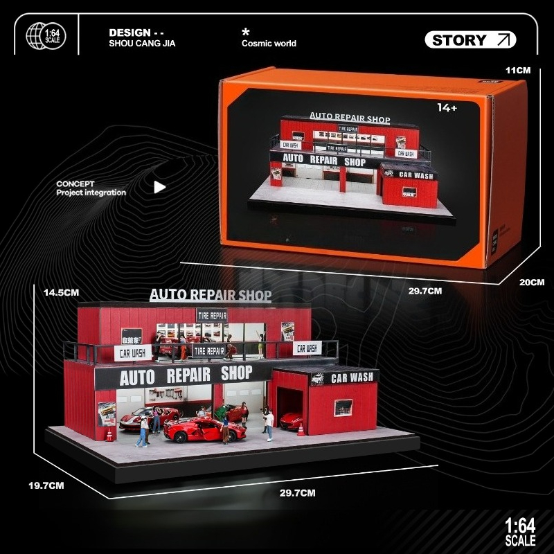 1:64 Meerlaagse containergarag - Photography Lighting Simulation recensie en prijs