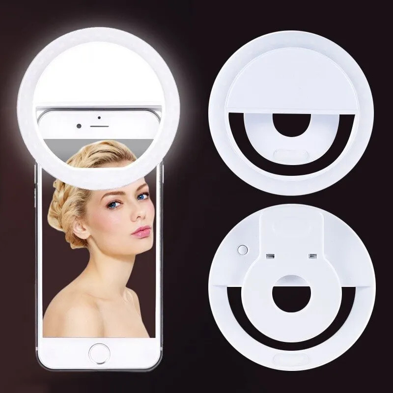 Usb Oplaadbare Led Selfie Ring - Photography Lighting Spotlight recensie en prijs