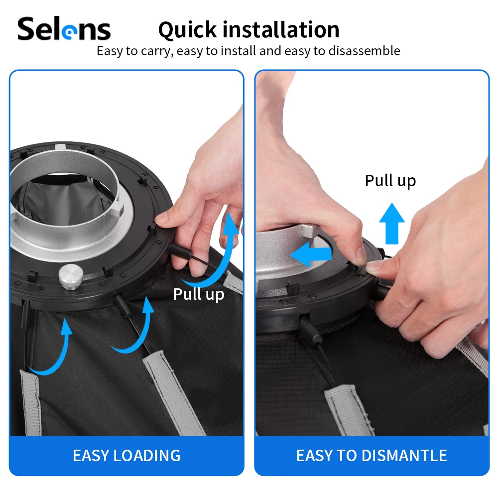 Selens 82/105cm paraplu softbo - Photography Umbrella Lighting Setup recensie en prijs