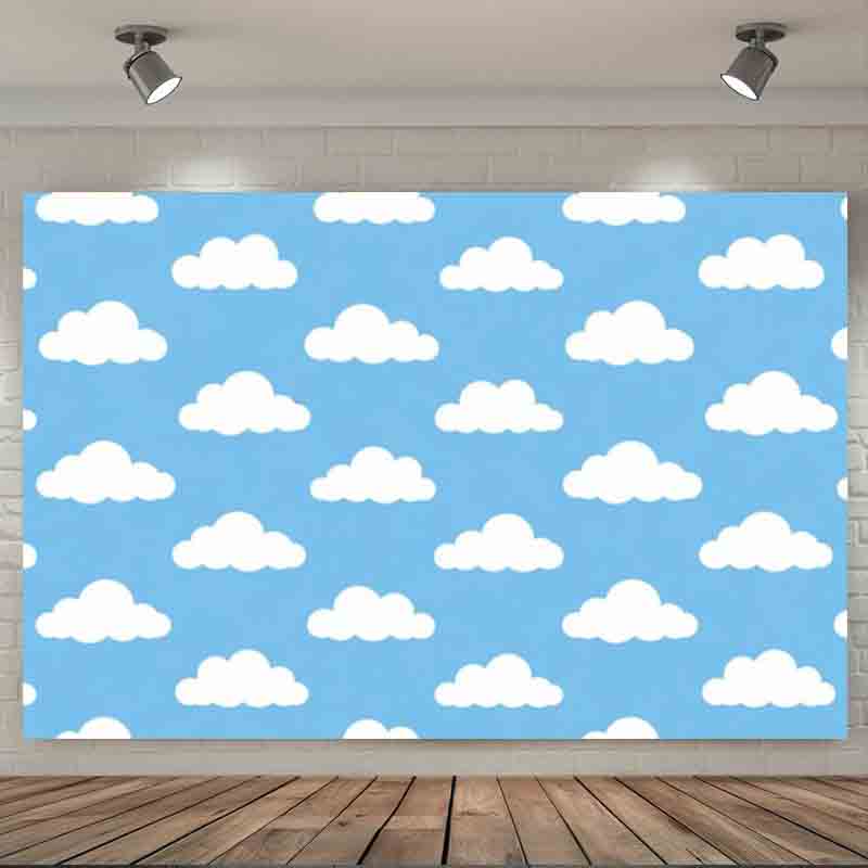 Cartoon eenvoudige blauwe luch - Photography Lighting Background recensie en prijs