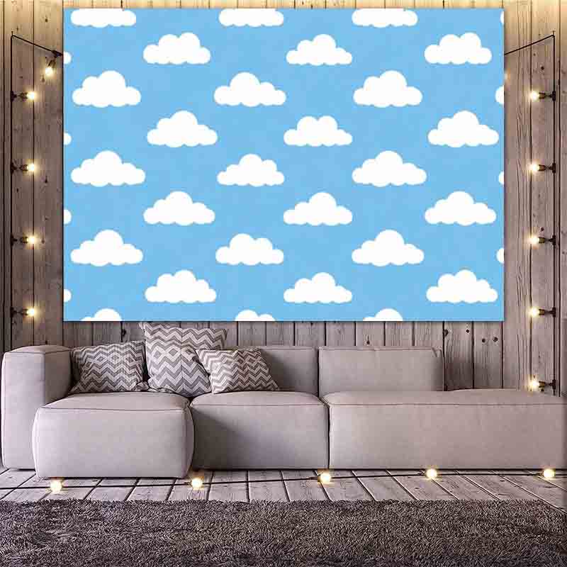 Cartoon eenvoudige blauwe luch - Photography Lighting Background recensie en prijs
