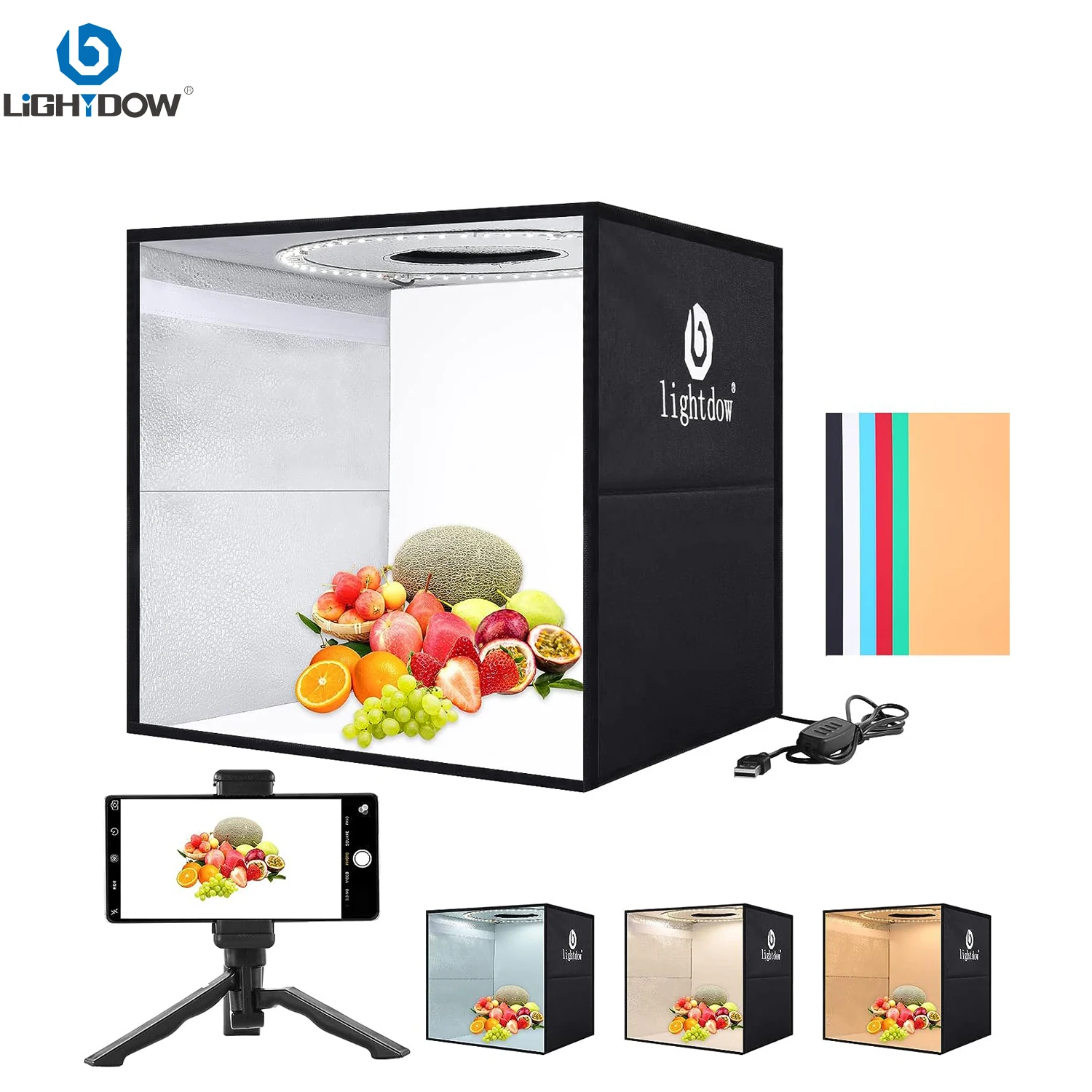 Lightdow Fotostudio Light Box  - Photography Lighting Kit Portable recensie en prijs