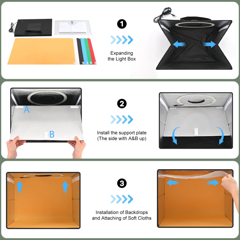 Lightdow Photo Studio Light Bo - Photography Lighting Kit Portable recensie en prijs