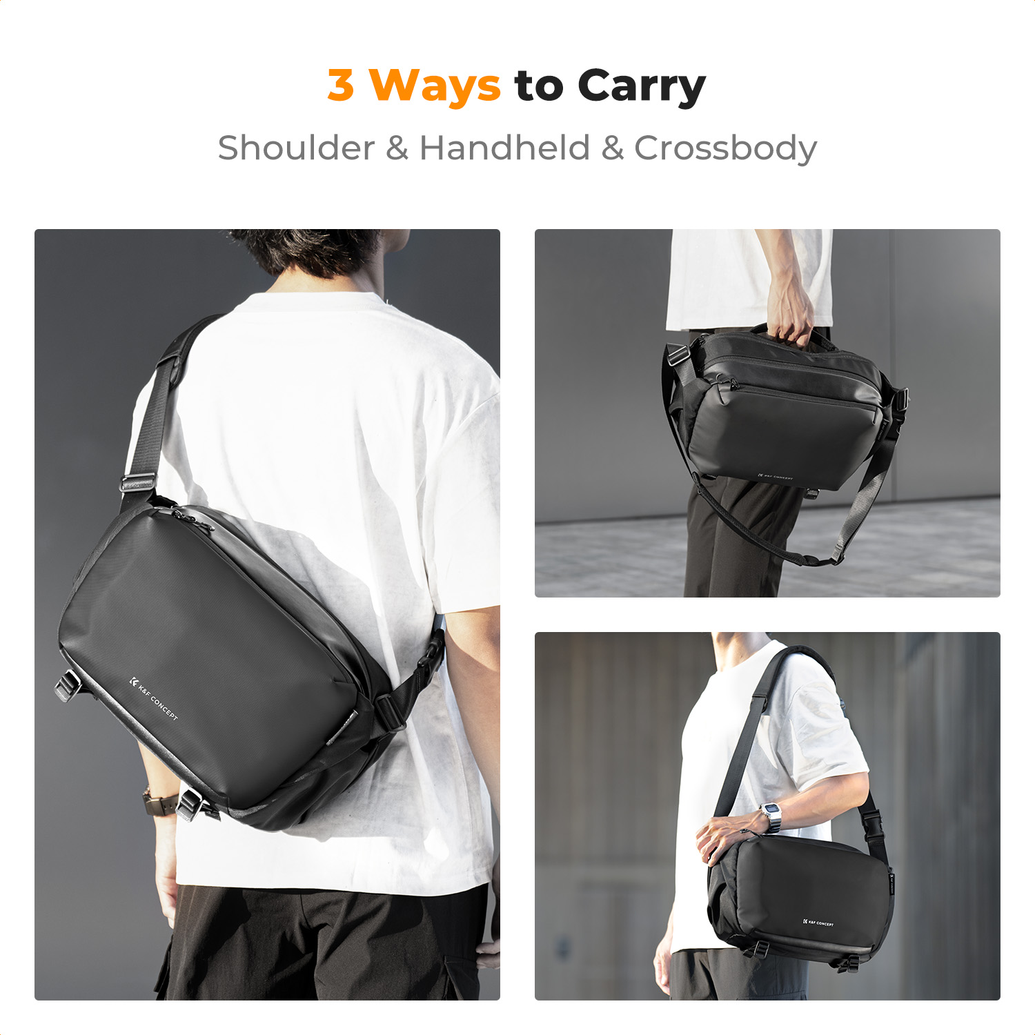K&F CONCEPT 12L/10L Camera Sli - Photography Lighting Equipment Bags recensie en prijs