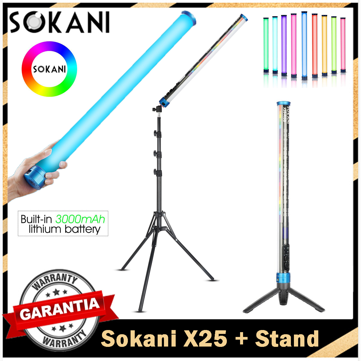 Sokani X25 RGB LED-videolamp H - Photography Lighting Wand recensie en prijs
