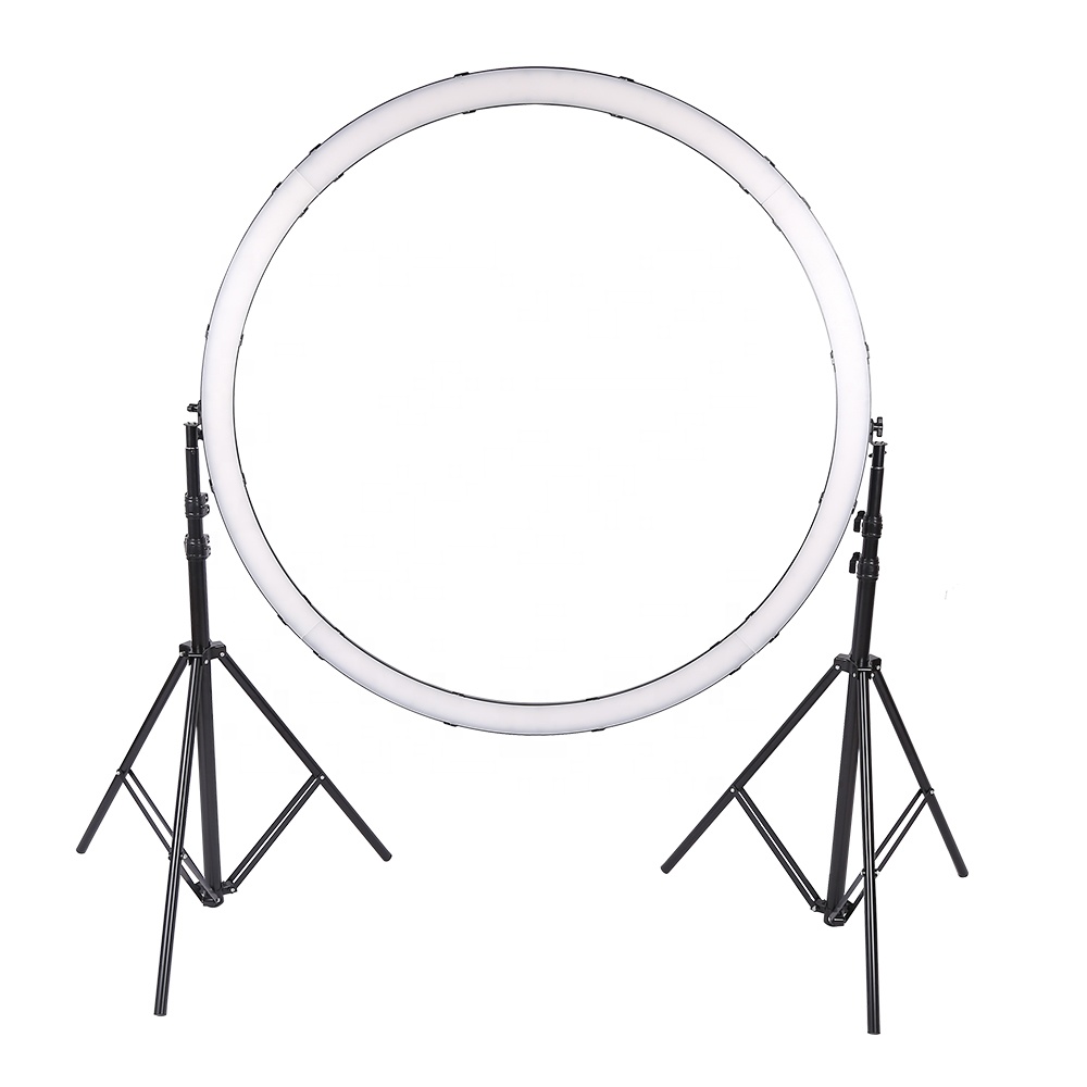 120W LED Ringlamp met draadbed - Lighting In Photography Studio recensie en prijs